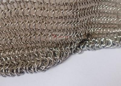 China 0.53x3.81mm Chainmail Ring Mesh As Metal Mesh Curtains for sale