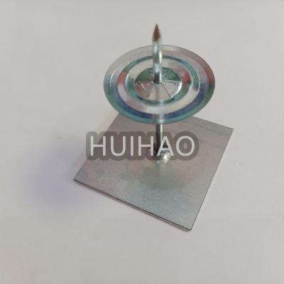 China 1-5/8”Self Adhesive Aluminium Insulation Stick Pins Insulation Hangers for sale