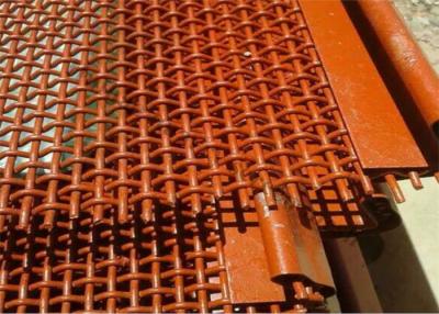 China 65Mn High Carbon Stone Crusher Self Cleaning Screen Mesh  For Quarry Equipment for sale
