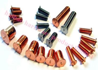 China Copper Coated Mild Steel Stud Welding Pins Insert Welder Stud For CD Type for sale