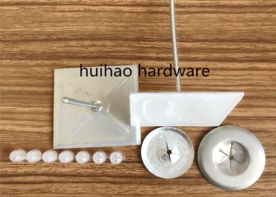 China Aluminum Nail Self Stick Insulation anchor pins With 2