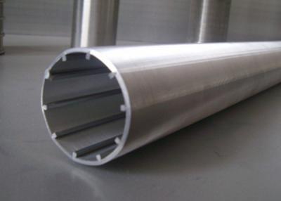 China Filtro para pozos de Johnson del pozo de agua, tubo filtrante del alambre de la cuña del acero inoxidable en venta