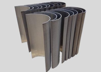 China Wedge Wire Curve Screen for Water Filtration , Curve Screen Panel For Fishpond for sale
