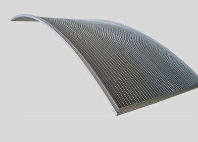 Cina Filtro da cavo della maglia della botte di SS304 Lauter, schermo dell'arco dello schermo della curva del cavo del cuneo in vendita