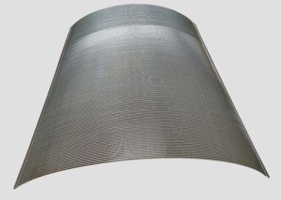 China Water Well Wedge Wire Screen Sieve V- Wire Curved Bend Shape with 0.1mm Slot for sale