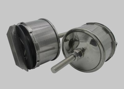 China Single / Double Flow Rating Johnson Wire Screen Filter Nozzle With V Wire for sale