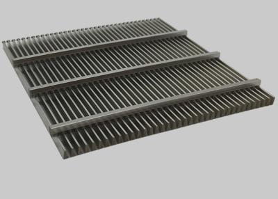 China Stainless Steel V-shaped Profile Wire Screen, Johnson Wedge Wire Welding Screen for sale