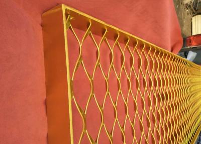 China Architecture Aluminum Screen Facade, Expanded Metal Mesh For Window Divider for sale