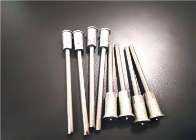 China 3mm X 65mm Stud Welding Pins Bi- Metallic Pins With 6 X 15 Mm Aluminum Insulated Heads for sale