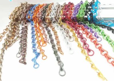 China Anti-static Hook Chain Link Metal Mesh Curtain Anodized Aluminium Material for sale