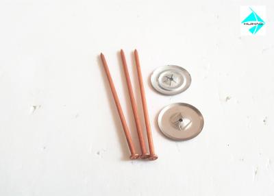 China Carbon Steel Capacitor Discharge Stud Welding Pins 3mm x 80mm With Copper Coat for sale