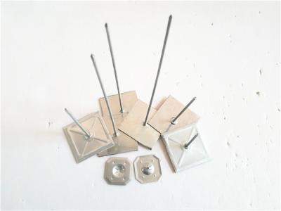 China 2.4mm X 70mm Self Stick Rock Wool Pins 50x50mm Base For Dusting for sale