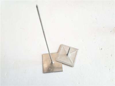 China Aluminum Self Adhesive Insulation Pins With 63.5MM Fix Heat Insulating Material for sale