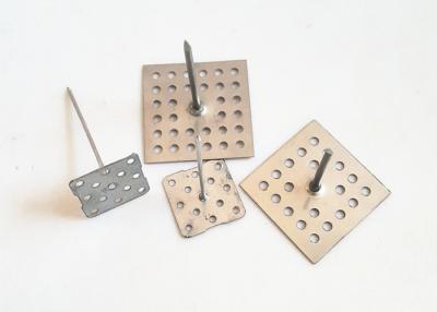 China Rock Wool Perforated Base Self Adhesive Insulation Pins 2.7mm Dia 63.5mm Length for sale