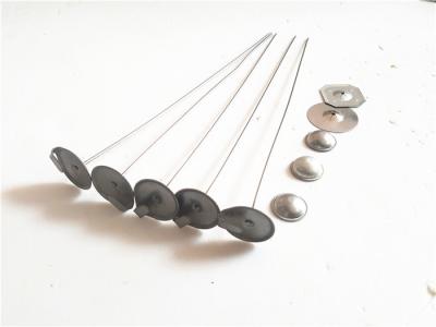 China 22 Mm 30 Mm Hook Head Galvanized Steel Lacing Anchors Insulation Pins for sale