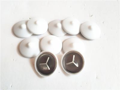China Metal Insulation Clips With Plastic Coat Caps , Tile Backer Board Fixing Washers for sale