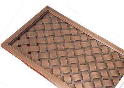 China Architecture Outside Design Concert Hall Metal Facade Fabric With Antique Copper for sale