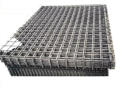 China 65 Mn Steel Quarry Screen Mesh Square Opening For Screening Rock/Gravel/Stone for sale