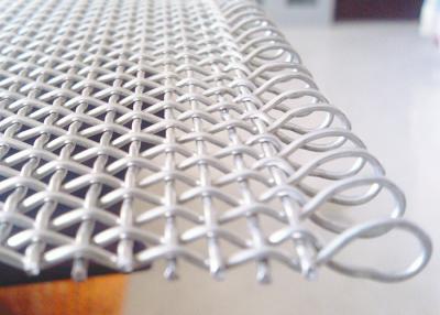 China 316 Stainless Steel Wire Mesh Belt With Loop Edge, Belt Decorative Wire Mesh for sale