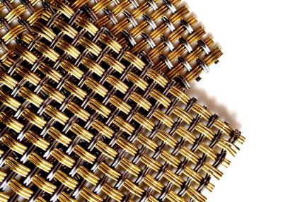 中国 3D出現のカーテンの装飾的な金網、ステンレス鋼のローラー シャッター網 販売のため