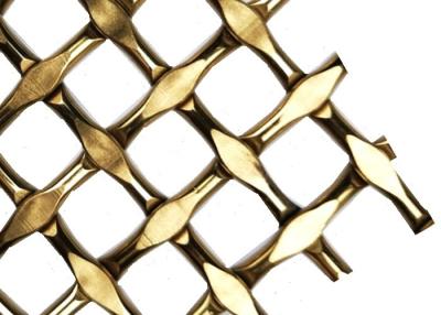 中国 金属は造る正面の開き17.5mmのための装飾的な金網を製造します 販売のため