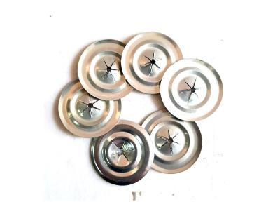 China GI / SS Round Self Locking Washers For Insulation Pins and locking Anchors for sale