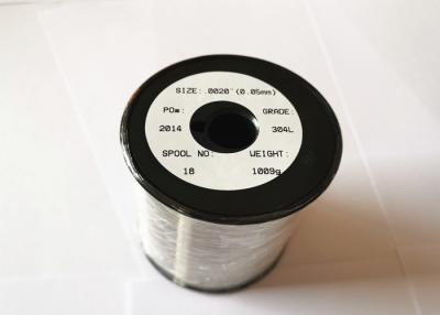 China Stainless Steel Micro Ultra Fine Wire For Knitting Yarn Thermal Textile for sale