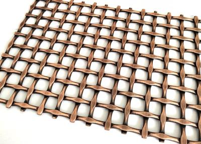 Китай Грили сетки металла дизайна Кента декоративные плоско определяют ткань гриля провода Кримп продается