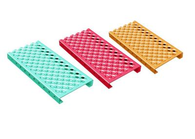 China 2mm Perforated O Grip Strut Grating Traction Tread Flooring for sale