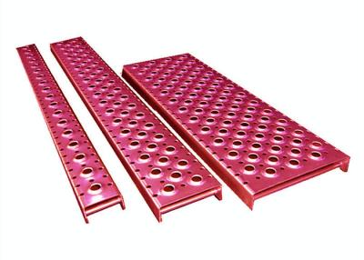 China Aluminum Galvanized Steel Grip Strut Grating , Perforated Grating Stair Treads for sale