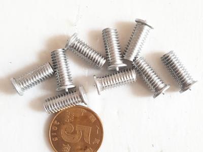 China M6 Stainless Steel Stud Welding Pins With Internal Female Thread For Arc Welding for sale