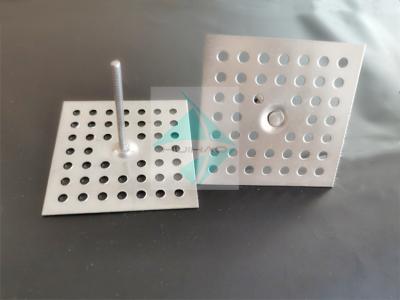 China Stamped Perforated Base 12ga Metal Insulation Anchors for sale