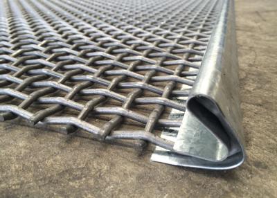 China Square Opening Vibrating Wire Mesh Screen Steel Woven Aggregate Processing for sale