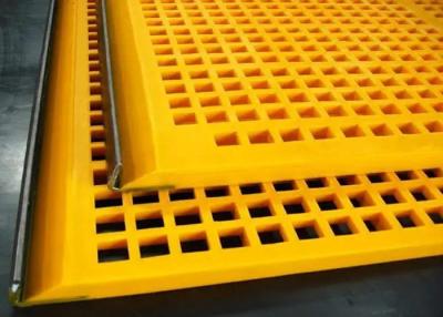 China Gravel Shaker Tensioned Polyurethane Screen For Mining Equipment for sale