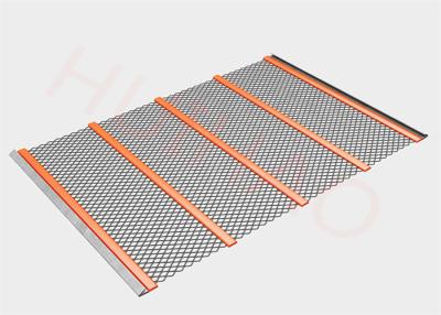 China 10mm Replacement Shape Self Cleaning Wire Mesh Anti Clogging For Quarrying Industry for sale