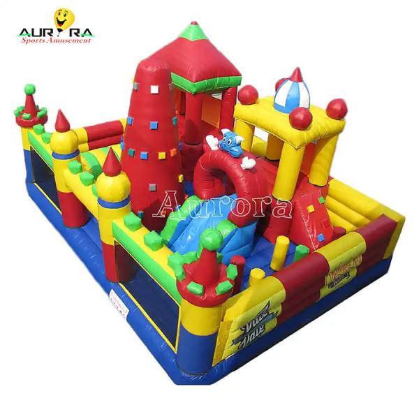 Quality Outdoor Inflatable Amusement Park Castle Commercial Combo Bounce House Indoor for sale