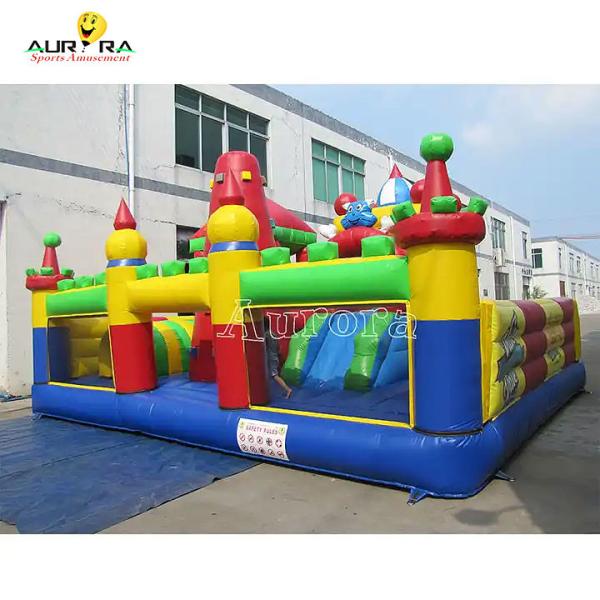 Quality Outdoor Inflatable Amusement Park Castle Commercial Combo Bounce House Indoor for sale