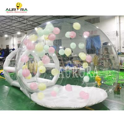 China Party Inflatable Balloon House Dome Tent Kids Outdoor Clear Igloo Tent for sale