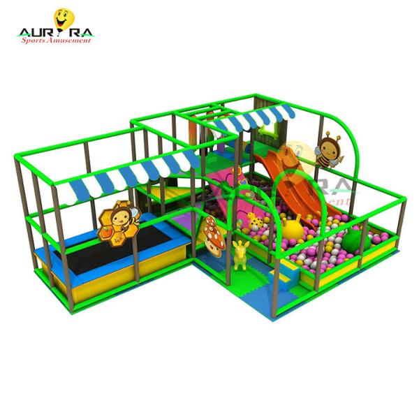 Quality Outdoor Indoor Children Indoor Soft Play Equipment Commercial Pink For for sale