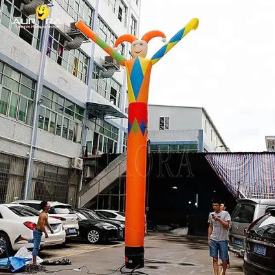 China Aurora Inflatable Advertising Signs Dummy Air Puppet Clown Sky Dancer Person for sale