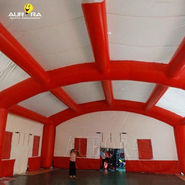 Quality PVC Advertising Inflatables 12x15m Giant Inflatable Tent Customized for sale
