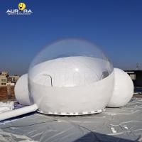 Quality Transparent Inflatable PVC Bubble House With 2m Tunnel Event Wedding Party for sale