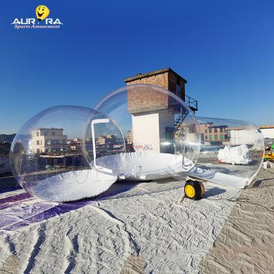 Китай Водонепроницаемый надувный пузырь Дом для детей Надувная пузырьная палатка для вечеринки продается