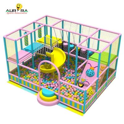 China Yellow LLDPE Playground School Soft Play Equipment Indoor For Children for sale