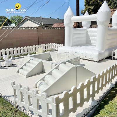 China Soft Play Climbers Playground Equipment Indoor White Bouncy Castle Toddler for sale