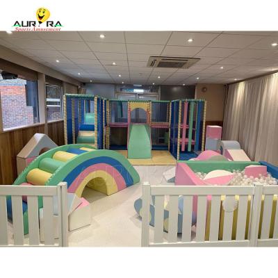 China Baby Soft Play Set Popular  Play Ground Indoor Colorful Portable Sensory Room for sale