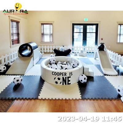 China Children Party  Big Playground With Slide indoor soft play equipment for sale à venda
