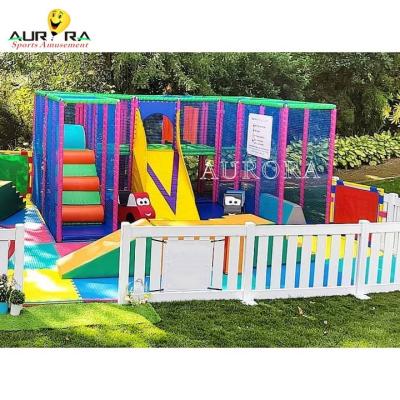 China soft play area Playland Soft Entertainment Kids Play Center by Aurora Sports en venta