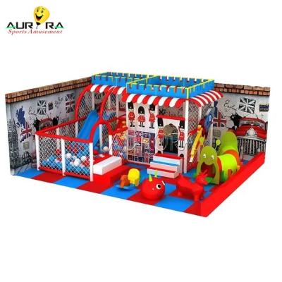China Customized soft play area for kids center indoor climbing build by Aurora for sale