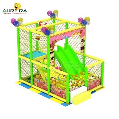 China Kids Indoor climbing soft play machines Home Playground designed by Aurora zu verkaufen